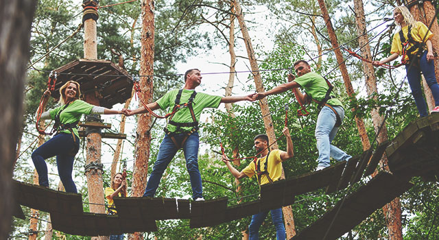 Teambulding a firemní akce plné adrenalinu a zábavy